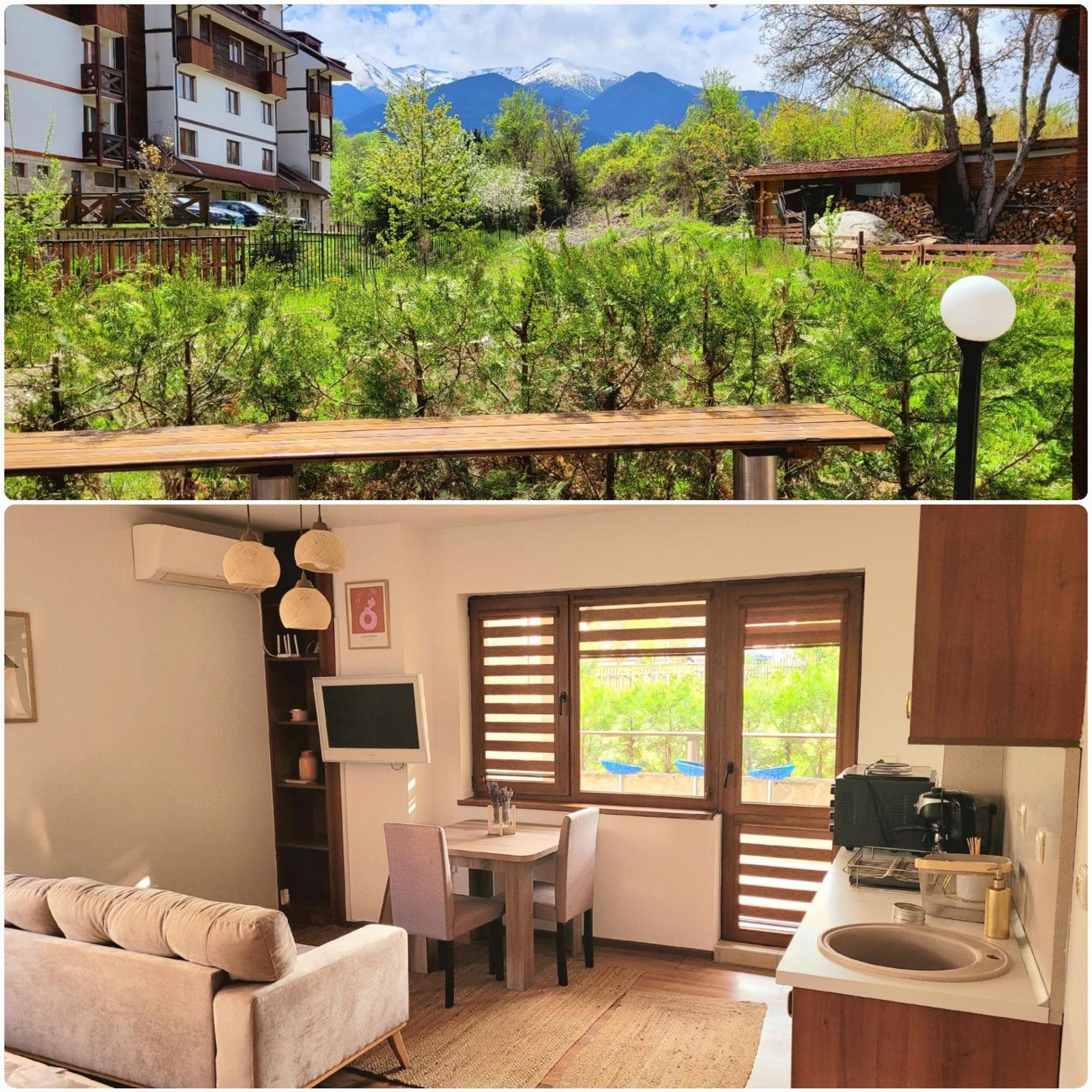 Cozy & Stylish Flat With Amazing View, 2Min Walk To Ski Road, 7-8 Min To Gondola Bansko Ngoại thất bức ảnh
